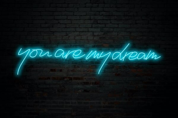 You Are My Dream: long-life, easy mount, super-bright neon wall light - Image 5