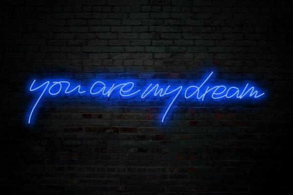 You Are My Dream: long-life, easy mount, super-bright neon wall light - Image 7