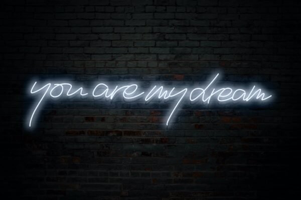 You Are My Dream: long-life, easy mount, super-bright neon wall light - Image 11